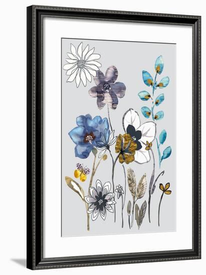 Field Flowers I-Sandra Jacobs-Framed Art Print