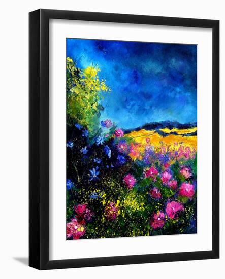 Field Flowers-Pol Ledent-Framed Art Print