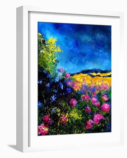 Field Flowers-Pol Ledent-Framed Art Print