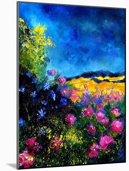 Field Flowers-Pol Ledent-Mounted Art Print