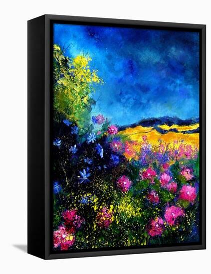 Field Flowers-Pol Ledent-Framed Stretched Canvas