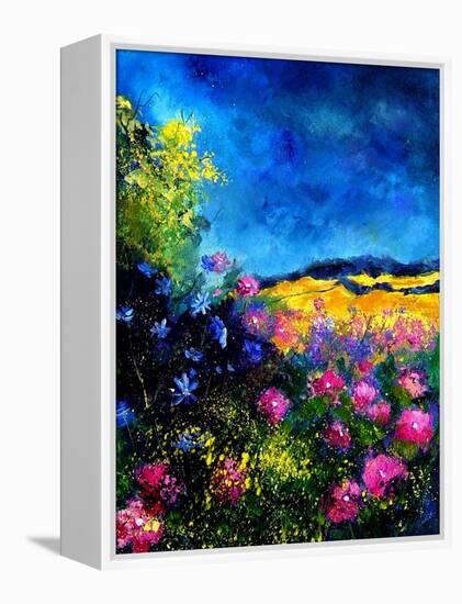 Field Flowers-Pol Ledent-Framed Stretched Canvas