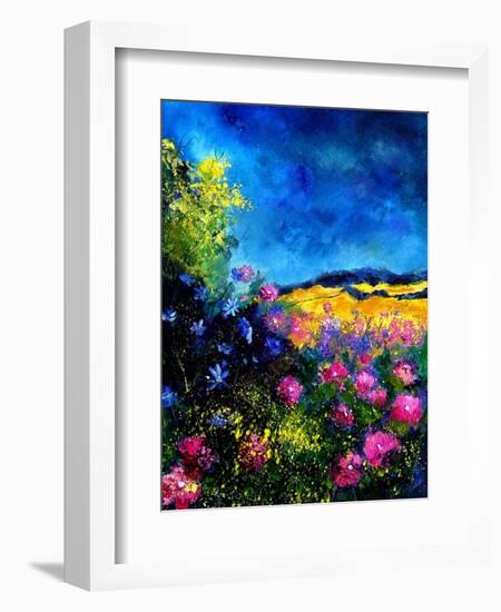 Field Flowers-Pol Ledent-Framed Art Print