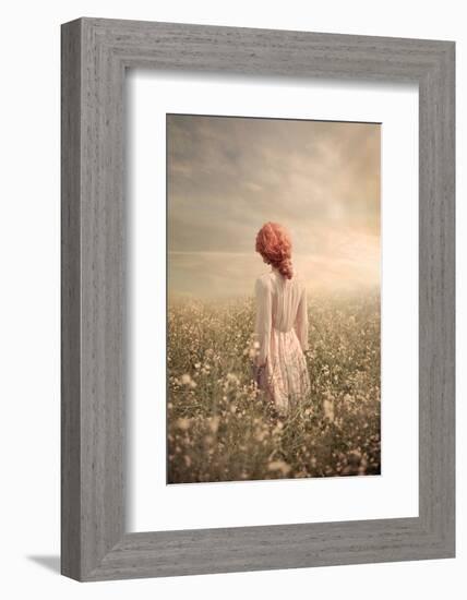 Field in Pastel-Ildiko Neer-Framed Photographic Print