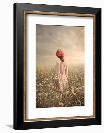 Field in Pastel-Ildiko Neer-Framed Photographic Print