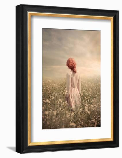 Field in Pastel-Ildiko Neer-Framed Photographic Print