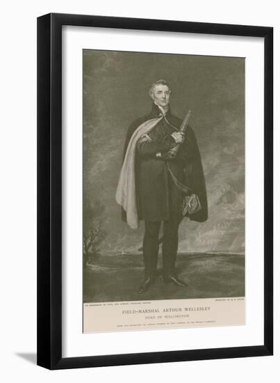 Field-Marshal Arthur Wellesley-Thomas Lawrence-Framed Giclee Print