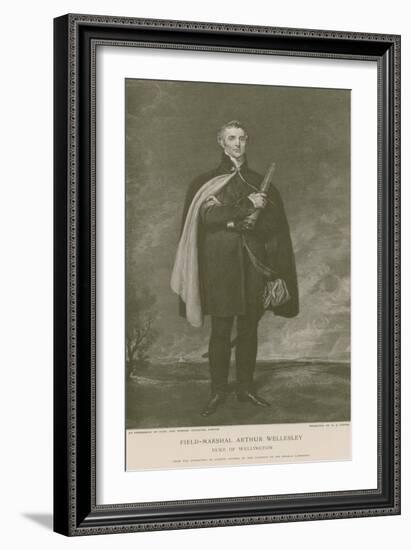 Field-Marshal Arthur Wellesley-Thomas Lawrence-Framed Giclee Print