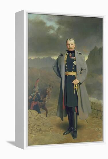 Field Marshal Earl Kitchener of Khartoum-John Collier-Framed Premier Image Canvas