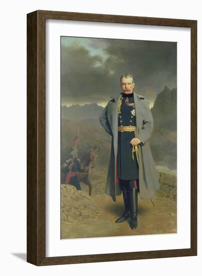 Field Marshal Earl Kitchener of Khartoum-John Collier-Framed Giclee Print