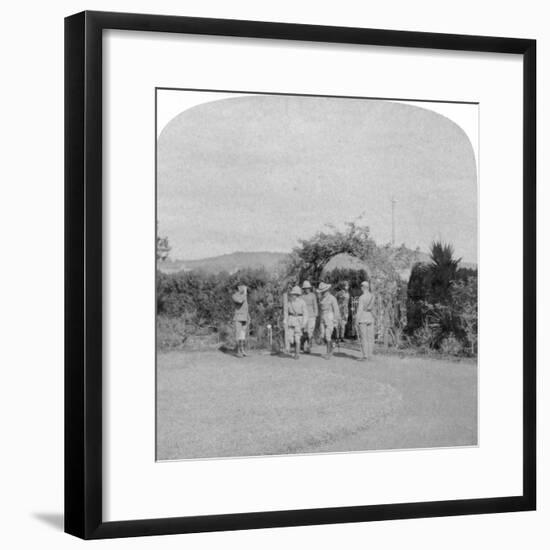 Field Marshal Lord Roberts and Major General Baden-Powell, Pretoria, South Africa, 1901-Underwood & Underwood-Framed Giclee Print