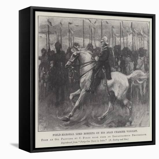 Field-Marshal Lord Roberts on His Arab Charger Vonolet-Charles Wellington Furse-Framed Premier Image Canvas