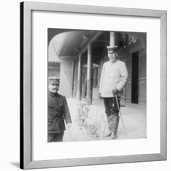 Field Marshal Marquis Oyama Iwao, Japanese Soldier, Mukden, Manchuria, 1906-Underwood & Underwood-Framed Giclee Print