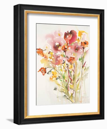 Field of Bloom 1-Karin Johannesson-Framed Premium Giclee Print