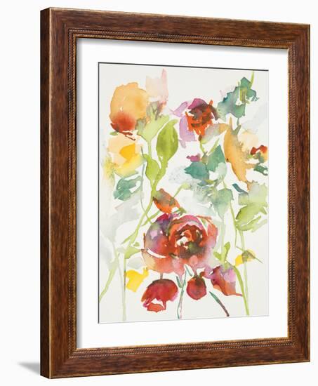 Field of Bloom 2-Karin Johannesson-Framed Art Print