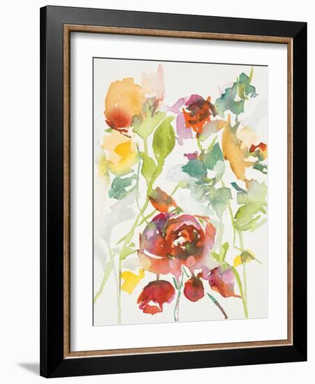 Field of Bloom 2-Karin Johannesson-Framed Art Print