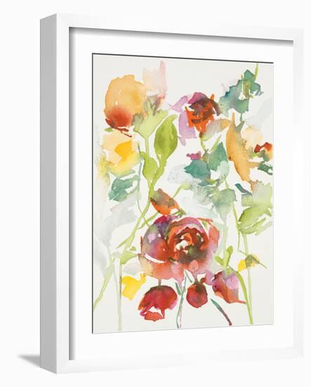 Field of Bloom 2-Karin Johannesson-Framed Art Print