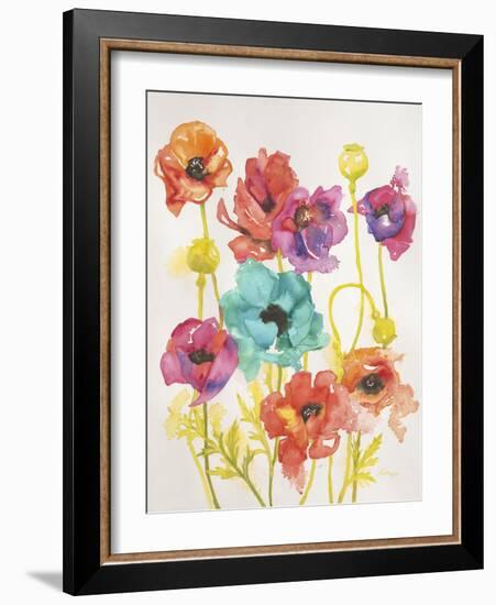 Field of Bloom 2-Tina Epps-Framed Art Print