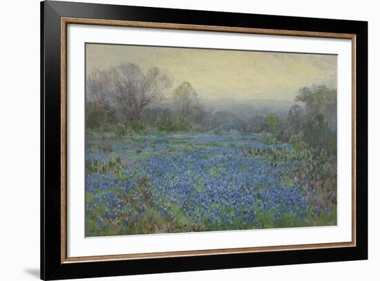 Field of Bluebonnets-null-Framed Giclee Print