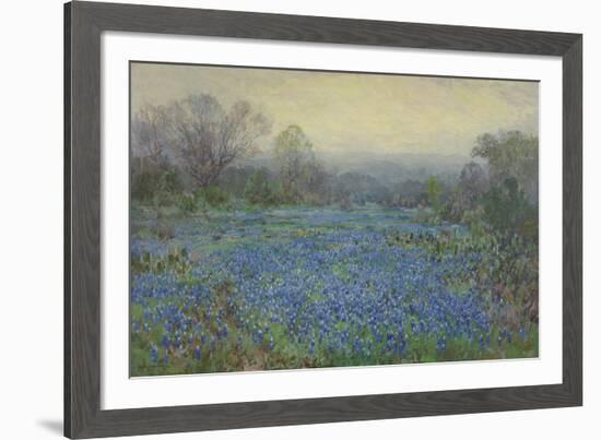 Field of Bluebonnets-null-Framed Giclee Print