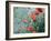 Field of Bright Red Corn Poppy Flowers in Summer-Tetyana Kochneva-Framed Photographic Print