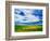 Field of Canola or Mustard flowers, Palouse Region, Washington, USA-Adam Jones-Framed Photographic Print