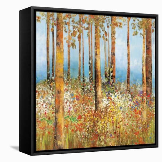 Field of Flowers I-Sloane Addison  -Framed Stretched Canvas