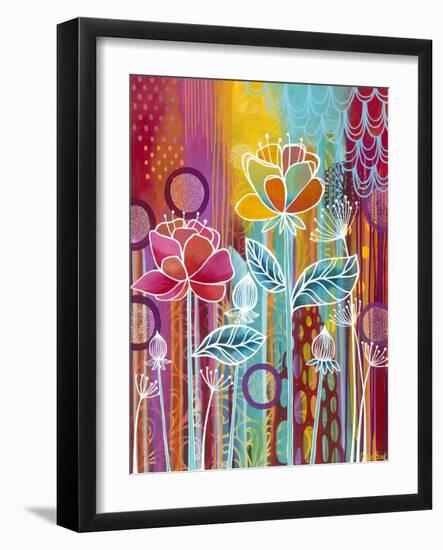 Field of Flowers-Carla Bank-Framed Giclee Print