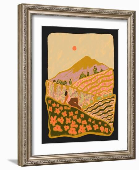 Field of Flowers-Arty Guava-Framed Giclee Print