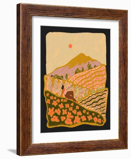 Field of Flowers-Arty Guava-Framed Giclee Print