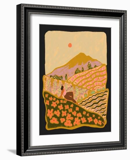 Field of Flowers-Arty Guava-Framed Giclee Print