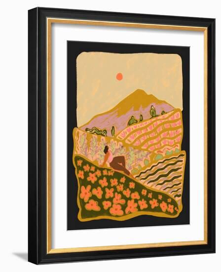 Field of Flowers-Arty Guava-Framed Giclee Print
