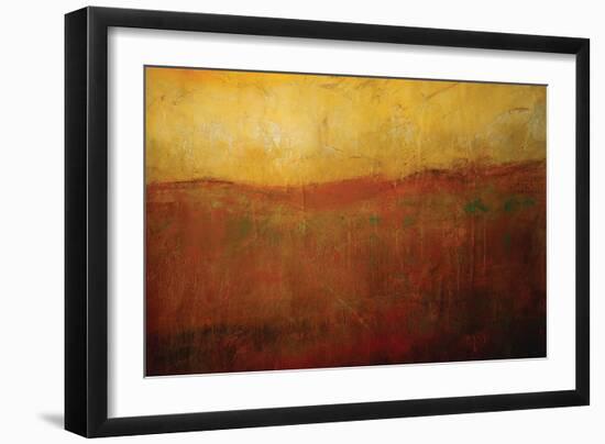 Field Of Gold-Sokol Hohne-Framed Art Print