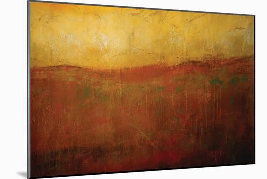 Field Of Gold-Sokol Hohne-Mounted Art Print