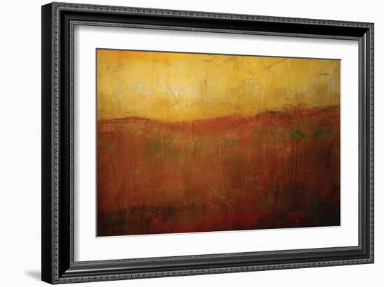 Field Of Gold-Sokol Hohne-Framed Art Print