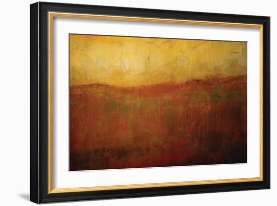 Field Of Gold-Sokol Hohne-Framed Art Print