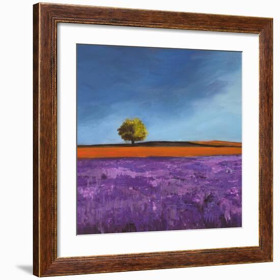 Field of Lavender-Philip Bloom-Framed Art Print