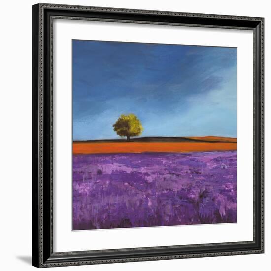 Field of Lavender-Philip Bloom-Framed Art Print
