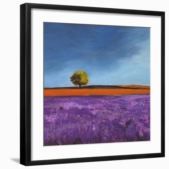 Field of Lavender-Philip Bloom-Framed Art Print