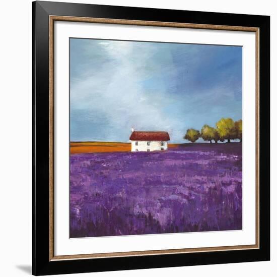 Field of Lavender-Philip Bloom-Framed Art Print