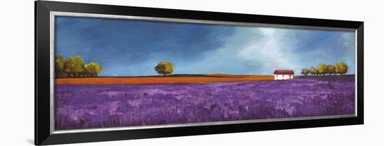 Field of lavender-Philip Bloom-Framed Art Print