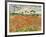 Field of Poppies, Auvers-Sur-Oise, c.1890-Vincent van Gogh-Framed Art Print