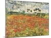 Field of Poppies, Auvers-Sur-Oise, c.1890-Vincent van Gogh-Mounted Art Print