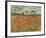 Field of Poppies Auvers-sur-Oise-Vincent van Gogh-Framed Art Print