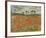 Field of Poppies Auvers-sur-Oise-Vincent van Gogh-Framed Art Print