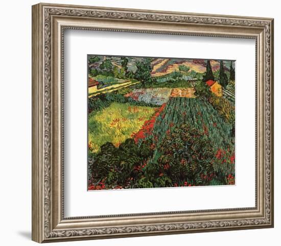 Field of Poppies, Saint-Remy, c.1889-Vincent van Gogh-Framed Giclee Print