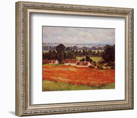 Field of Poppies-Claude Monet-Framed Art Print