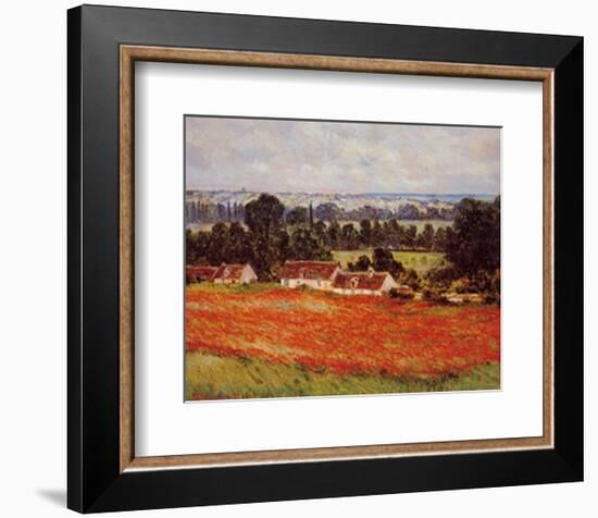 Field of Poppies-Claude Monet-Framed Art Print