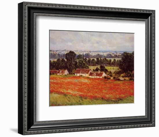 Field of Poppies-Claude Monet-Framed Art Print