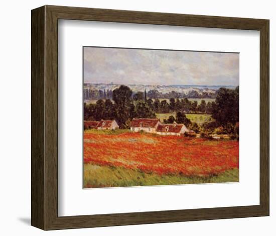 Field of Poppies-Claude Monet-Framed Art Print